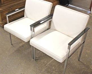  PAIR of Modern Design Leather and Chrome Arm Chairs

Auction Estimate $200-$400 – Located Inside 