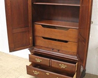  SOLID Mahogany “Thomasville Furniture” Low Chest with Mirror and Armoire with Fitted Interior

Auction Estimate $300-$600 – Located Inside 