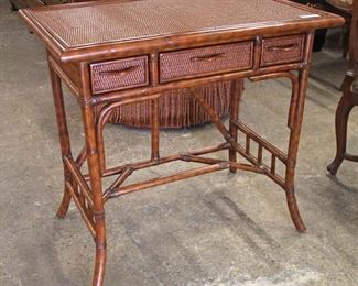  Contemporary rattan Decorator 3 Drawer Writing Desk

Auction Estimate $100-$200 – Located Inside 