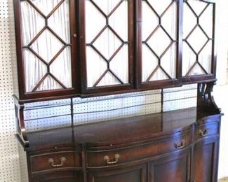  Burl Mahogany 2 Piece Edwardian Style Buffet China

Auction Estimate $300-$600 – Located Inside 