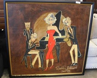  Modern Art Oil on Canvas signed

Auction Estimate $200-$400 – Located Inside 