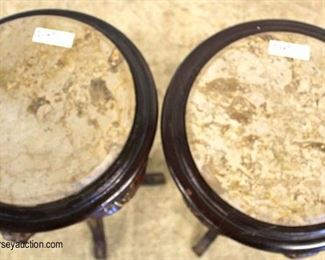  PAIR of French Style Marble Top Candle Stands with Applied Bronze

Auction Estimate $100-$200 – Located Inside 