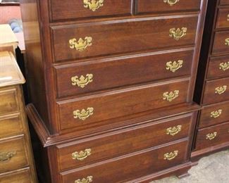  SOLID Mahogany Chest on Chest in the Manner of Henkel Harris Furniture

Auction Estimate $200-$400 – Located Inside 