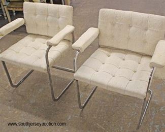  PAIR of Modern Design Button Tufted Arm Chairs

Auction Estimate $200-$400 – Located Inside 