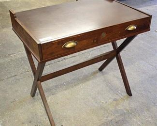  Contemporary “NWTF Conserve Hunt Share” “X” Frame 2 Drawer Mahogany Desk

Auction Estimate $100-$300 – Located Inside 