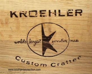  Mid Century Modern “Kroehler Furniture” Danish Walnut Buffet

Auction Estimate $300-$600 – Located Inside 