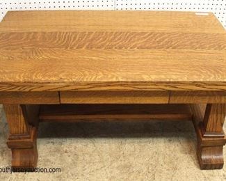  ANTIQUE Quartersawn Oak 1 Drawer Empire Coffee Table

Auction Estimate $100-$200 – Located Inside 