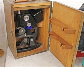  VINTAGE Microscope in Box

Auction Estimate $50-$150 – Located Inside 