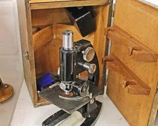  VINTAGE Microscope in Box

Auction Estimate $50-$150 – Located Inside 