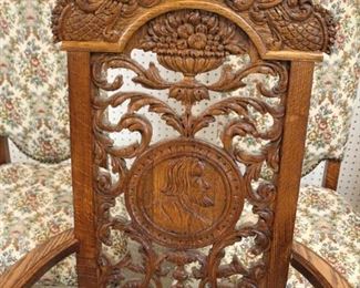  FANTASTIC ANTIQUE Depression Highly Carved Oak 9 Piece Refectory Dining Room Set

Auction Estimate $750-$1500 – Located Inside 