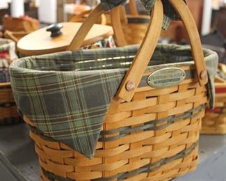  Large Collection of “Longaberger” Baskets – Different Sizes and Styles

Auction Estimate $10-$100 each – Located Glassware 