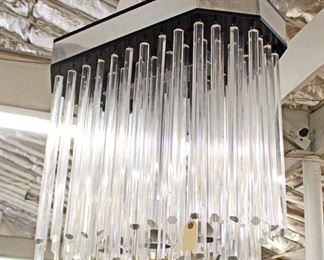  VINTAGE COOL Mid Century Modern Chrome and Lucite Pendant Chandelier

Auction Estimate $200-$400 – Located Inside 