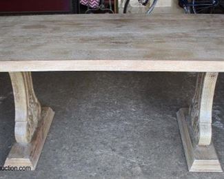  Antique Style White Wash Farm Dining Room Table with Fancy Legs

Auction Estimate $200-$400 – Located Inside 