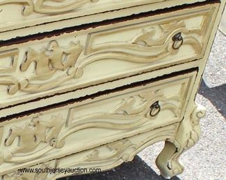  Shabby Chic Country French Style Carved 4 Drawer Chest

Auction Estimate $200-$400 – Located Inside 