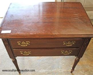  SOLID Cherry 2 Drawer Bedside Stand by Ethan Allen

Auction Estimate $100-$200 – Located inside 