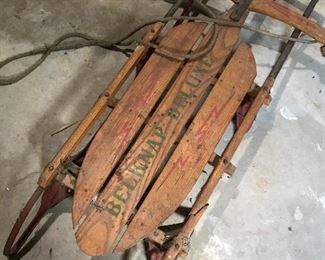 Vintage sleds