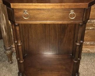 VINTAGE BRANDT STAND & SKINNY WALL MIRROR   $100