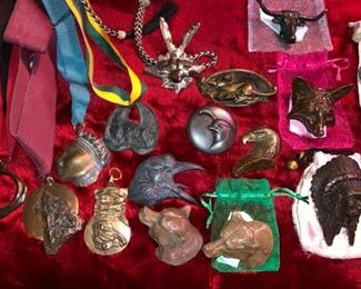 BRONZE PRIX DE WEST BOLOS $25 EACH,,,ECEPT INDIAN