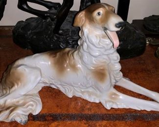LARGE DOG SCULPTURE $45