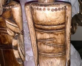 PAIR OF SCULPTURES  $175