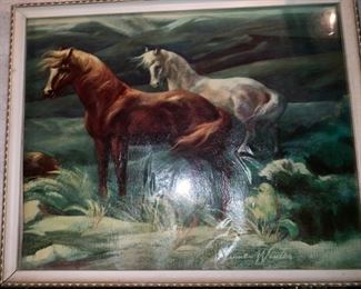 HORSE LITHO  $45