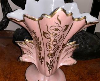 OLD PINK VASE