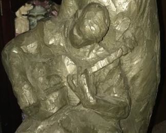 3.5FT HUGE UNA HANBURY SCULPTURE