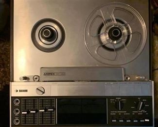 VERY RARE REEL TO REEL AMPEX  AX-300 - MINT CONDITION WITH REELS...MAKE OFFER/BID...WILLING TO NEGOTIATE