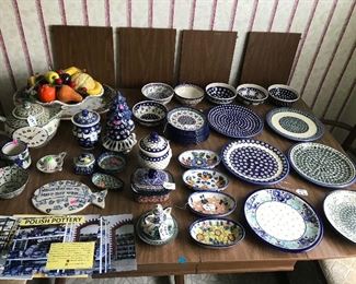 Polish pottery naught in Poland.