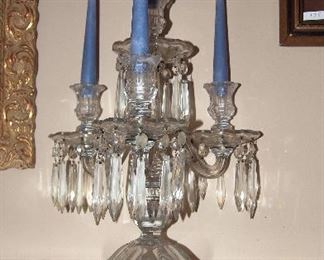 Pr. Crystal Candelabras