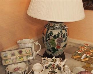 So many pretty little things--many mid c. pieces china