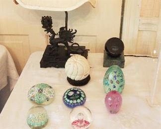 Paperweight collection inc. Perthshire, Orient and Flume and more