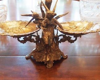 FABULOUS Fairy Silverplate Centerpiece