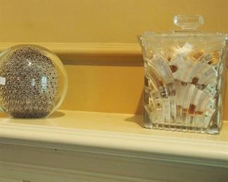 Great large Paperweight, more shells
