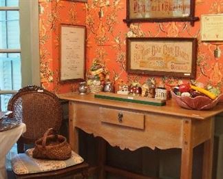 Fine Primitive Kitchen Table