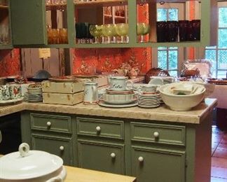 More Glass and China