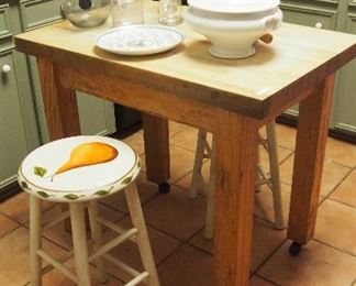 Darling Painted Stools