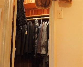 Vintage Clothes and Fur Cape