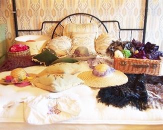 Vintage Hats, Scarves and more