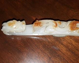 Rustic Jade Belt Buckle