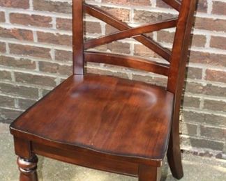 We have four of these very sturdy chairs.  