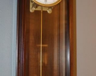 Bucherer wall clock.