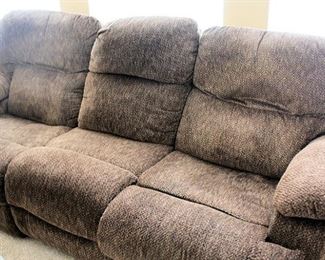 Lazyboy electric lift recliner couch and matching loveseat