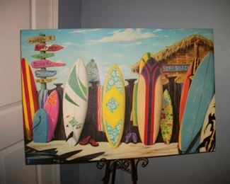 beach canvas