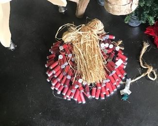 Hunter’s special!! Unique wreath made from shotgun shells