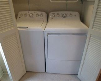 GE matching washer and dryer