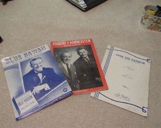 Large selection of sheet music