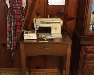 Sewing machine & cabinet