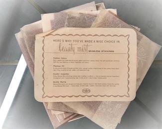 vintage silk stockings