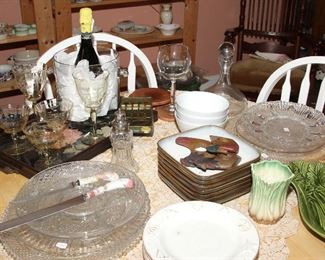 Vintage Cake Plates, and more